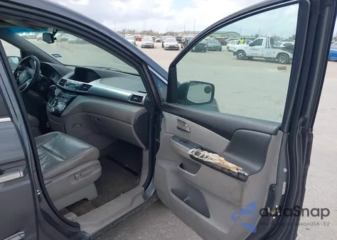 2011 Honda Odyssey Ex-L from USA, damaged, VIN 5FNRL5H69BB052655